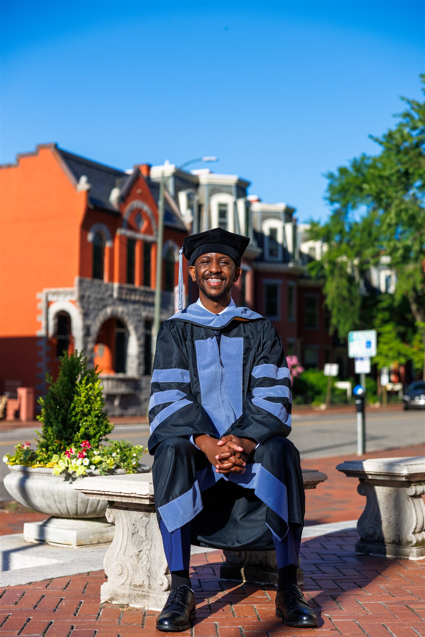 Graduation portrait
